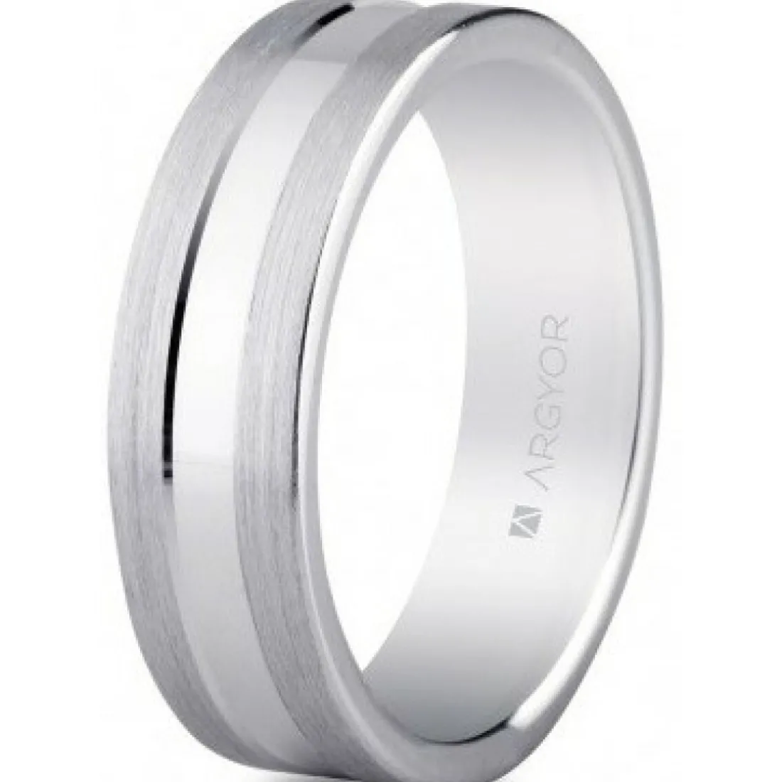 Alliance Mixte Argyor 5760031 6mm - Argent 925/1000