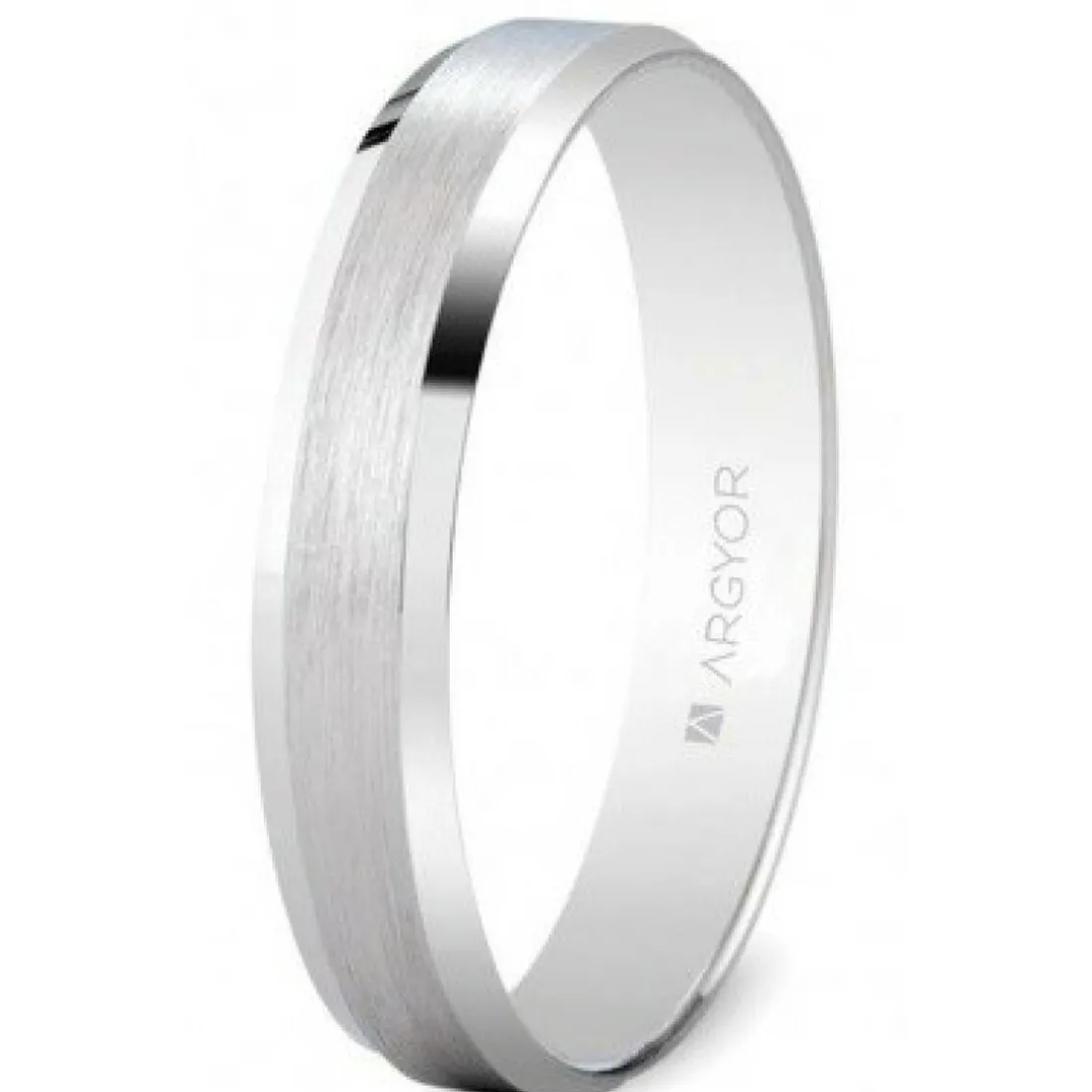 Alliance Mixte Argyor 5B40493 3.80mm - Or 750/1000
