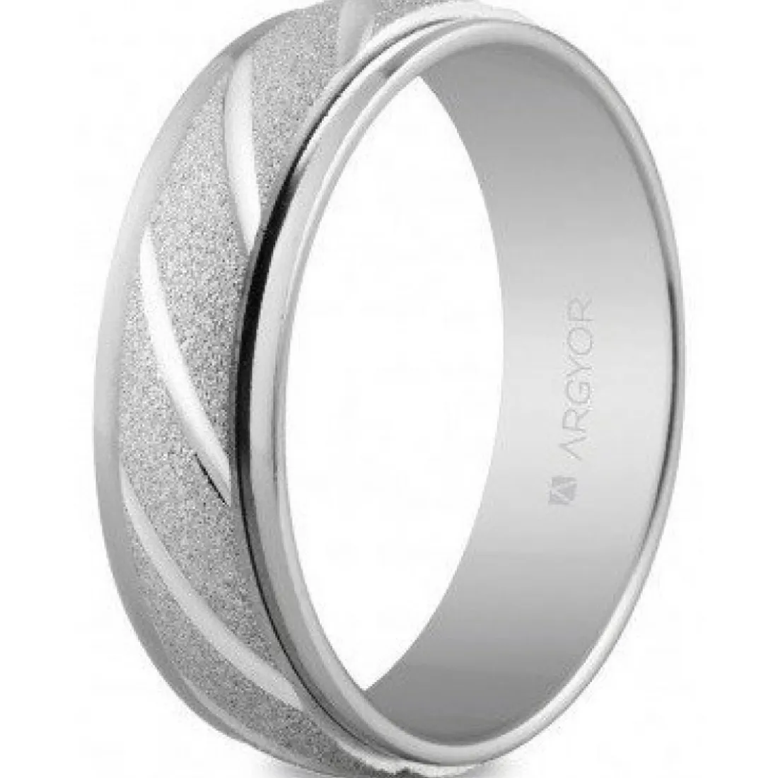 Alliance Mixte Argyor 5760136 6mm - Argent 925/1000