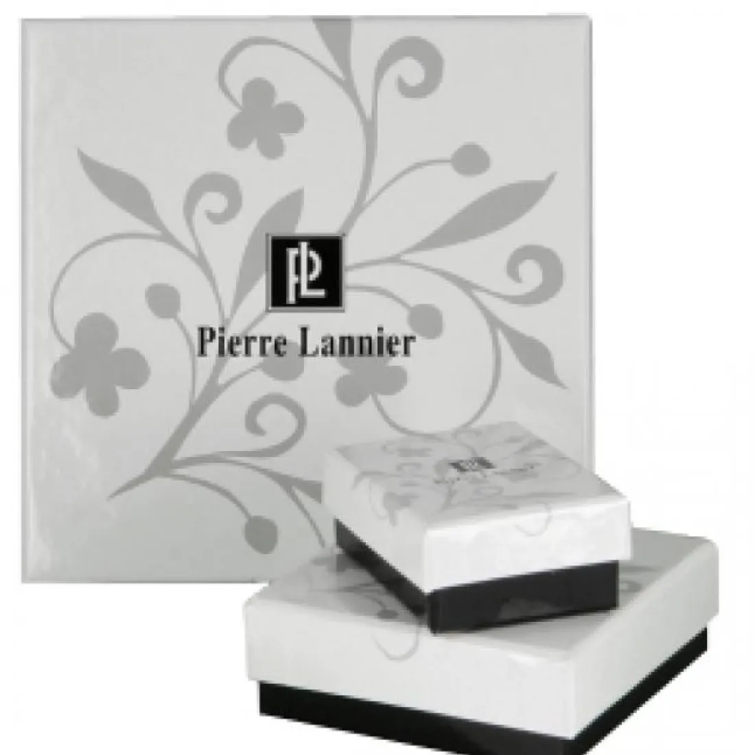 Bague Ajustable Femme Pierre Lannier TALLIA Acier Argenté Nacre Blanche