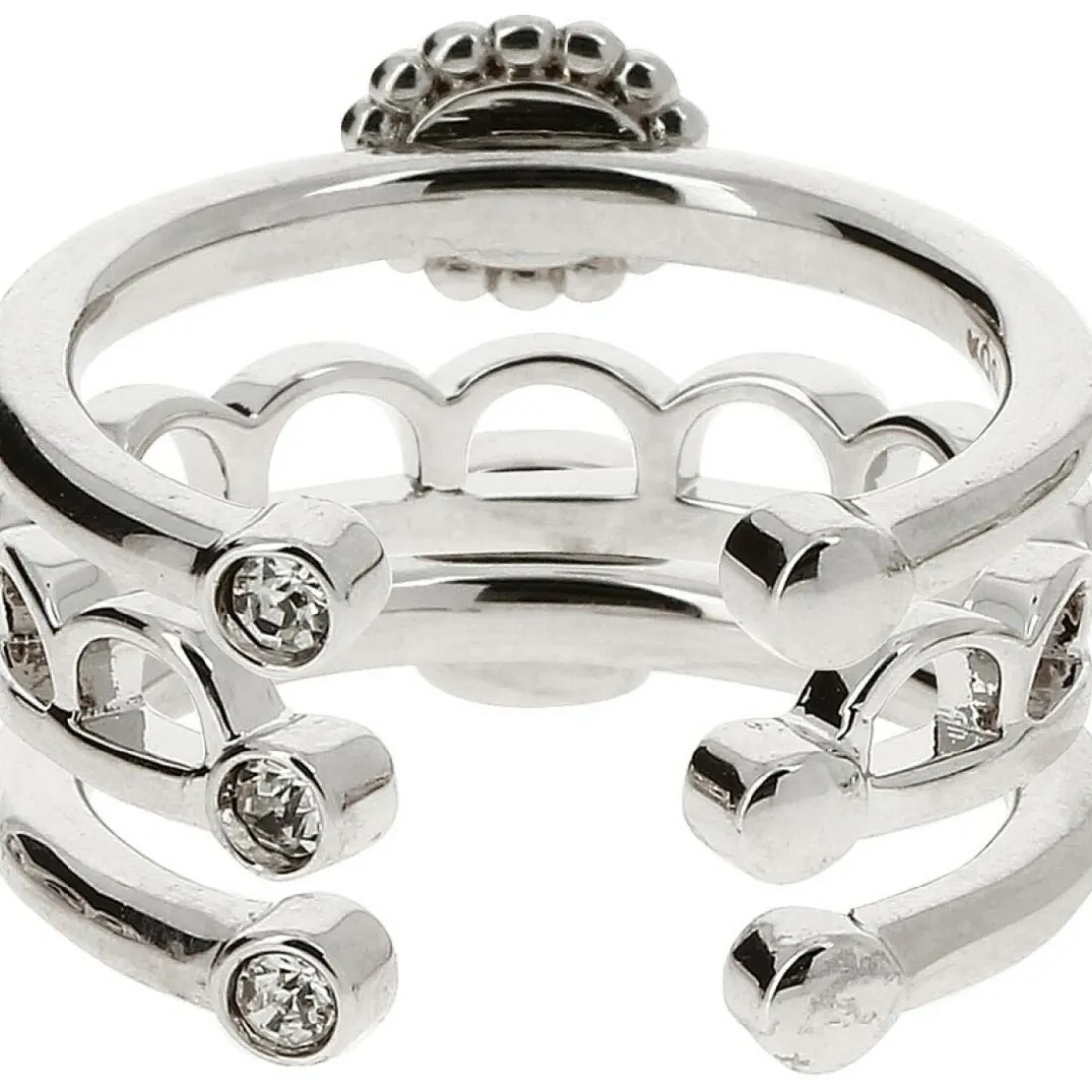 Bague 3 anneaux Stella Argenté