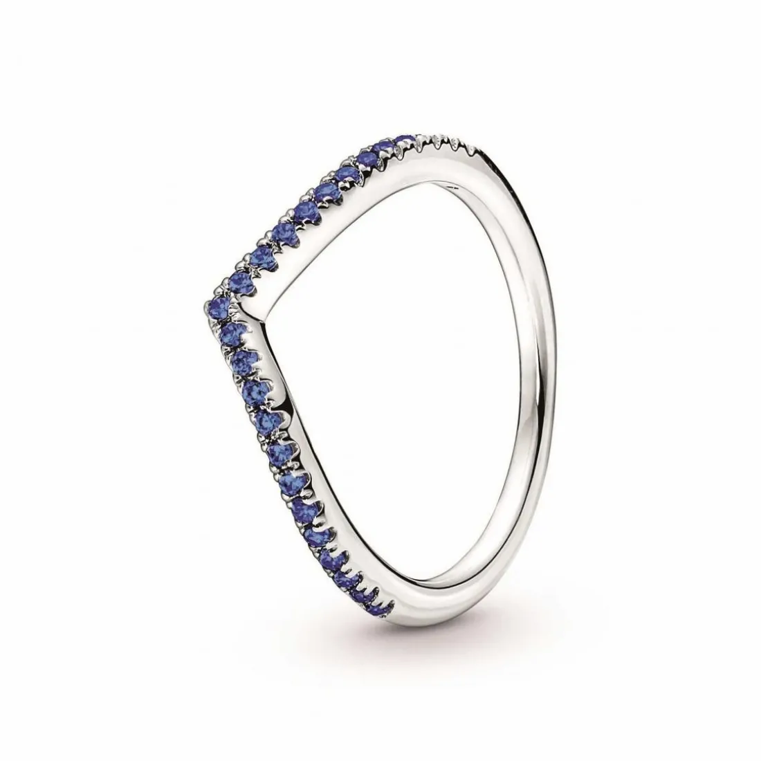Bague Chevron Bleue Pandora Timeless