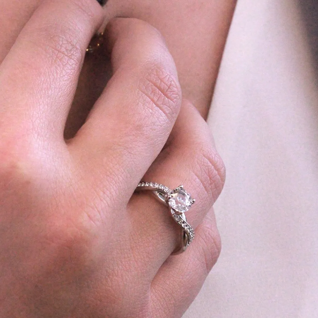 Bague Eleanor Argentée