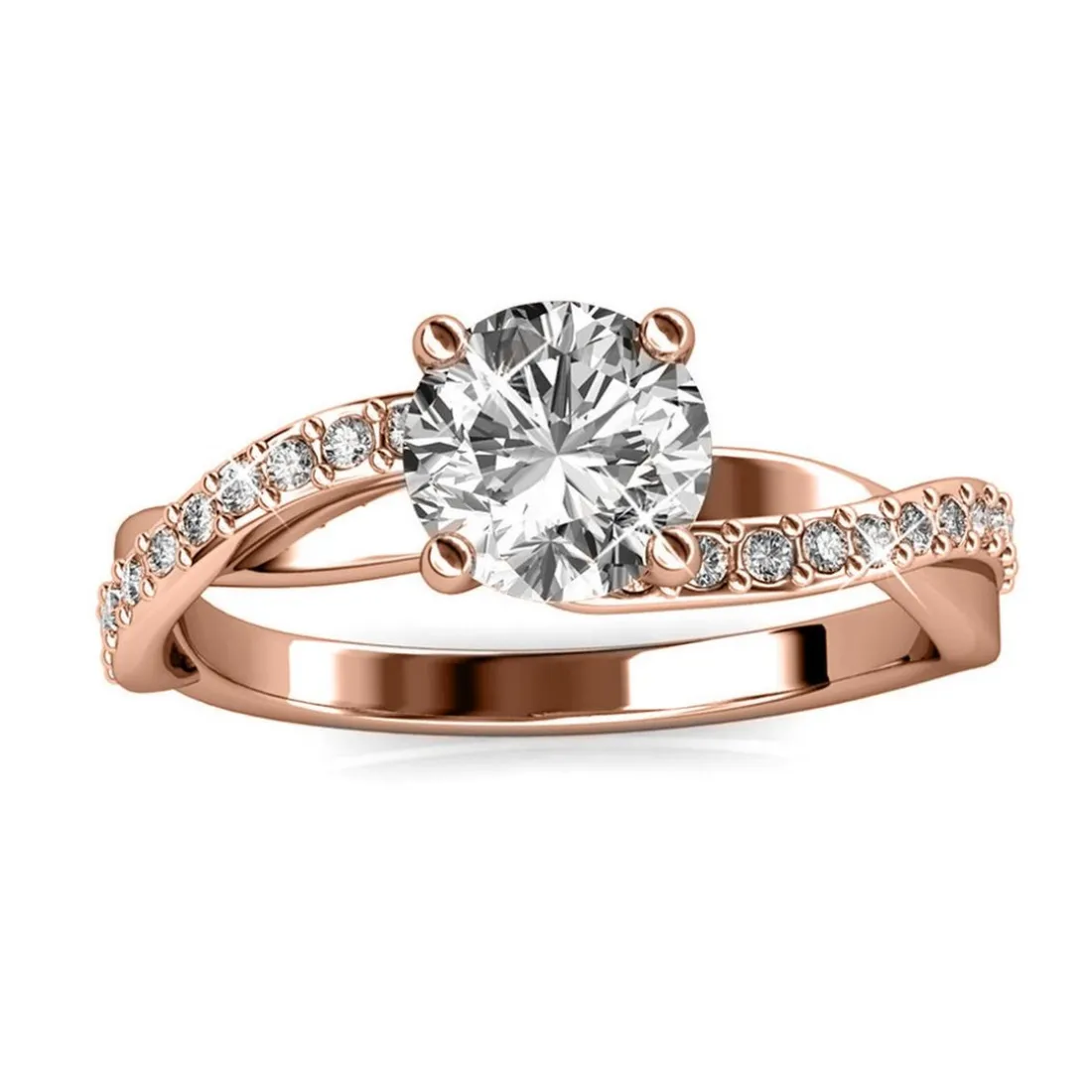 Bague Eleanor Or Rose