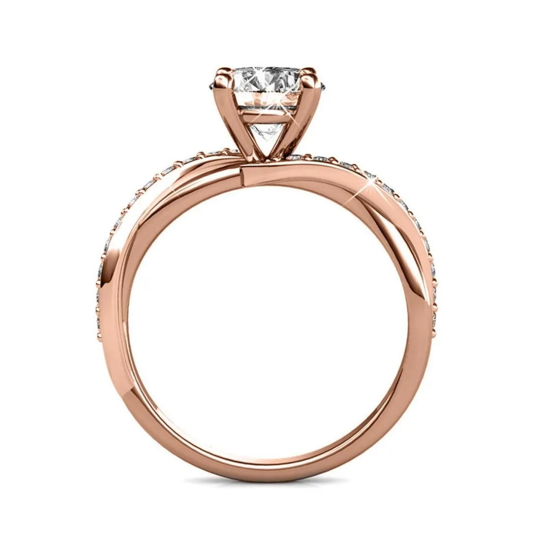 Bague Eleanor Or Rose