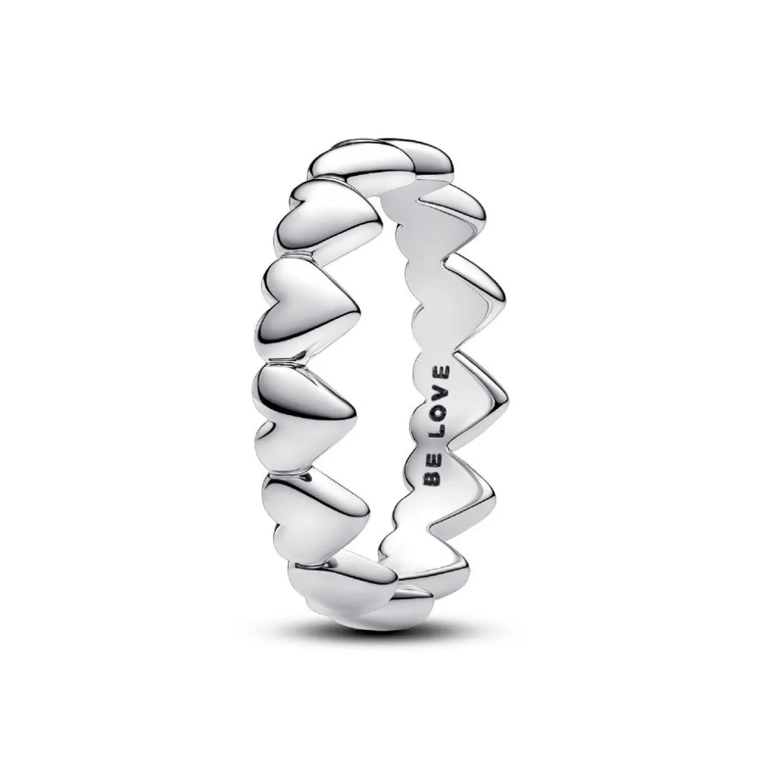 Bague Farandole de Cœurs Argent