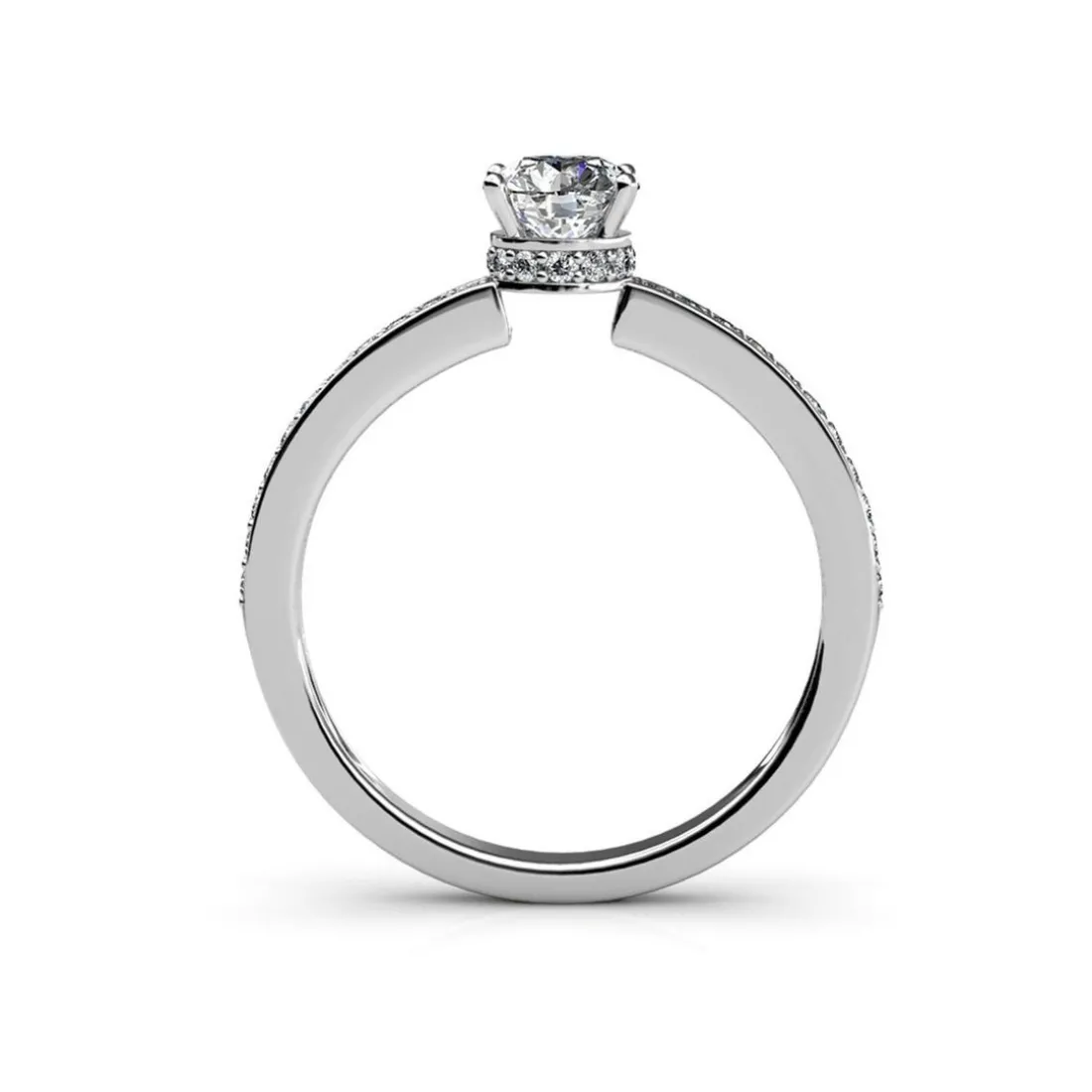 Bague Femme Argentée