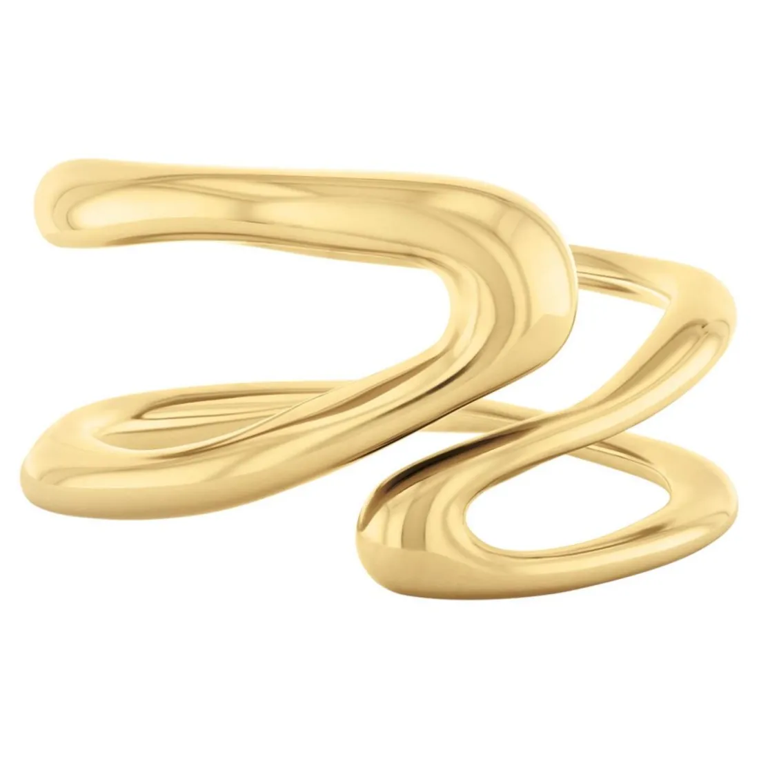 Bague femme Calvin Klein Bijoux Ck Statement Links - 35000752 Acier Doré