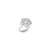 Bague femme Guess Bijoux Shining Winter - JUBR04467JWRH Acier Argent