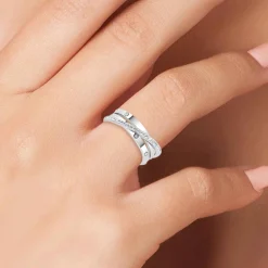 Bague Femme So Charm - B2367-ARGENT-7-54 Acier Argent