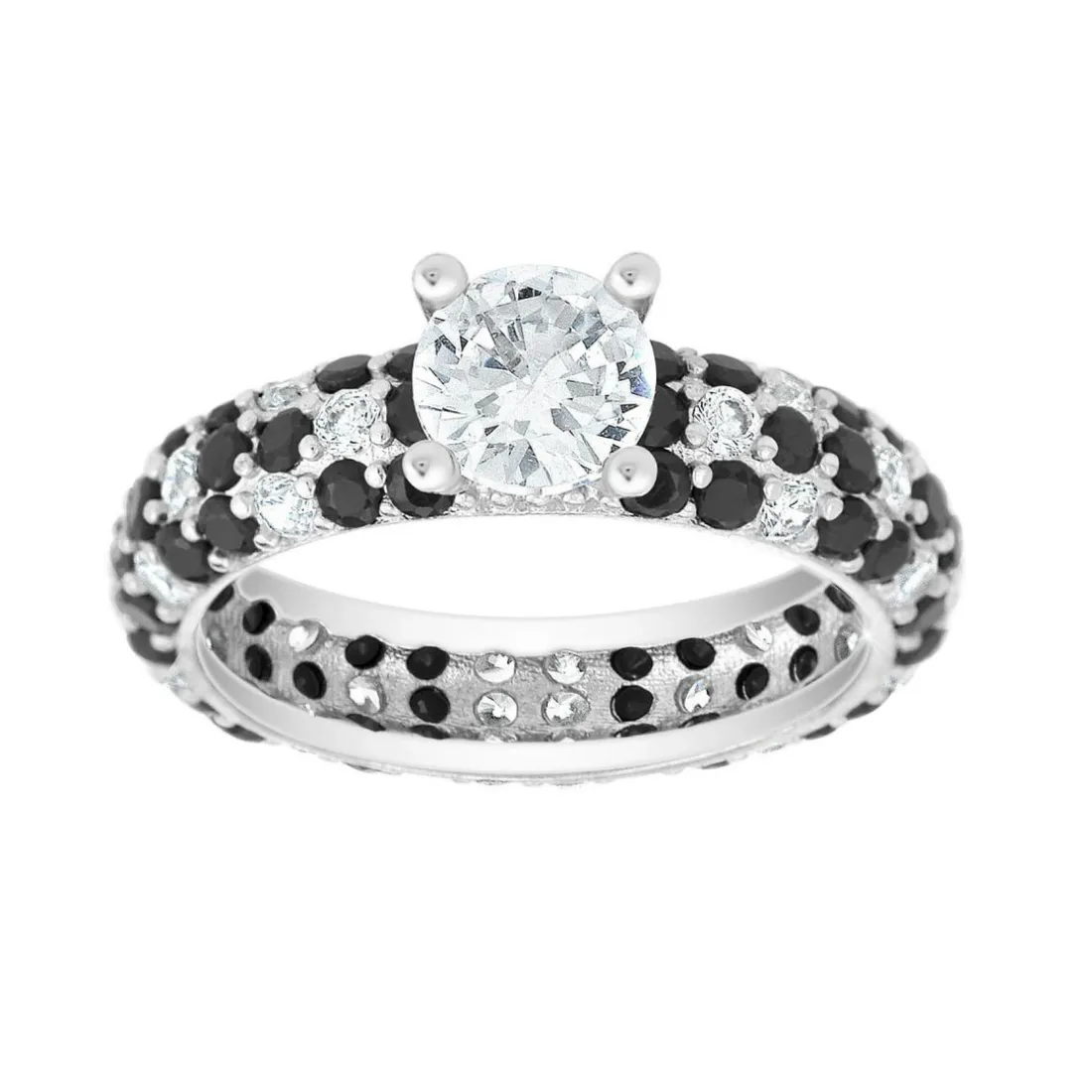 Bague Femme So Charm - B2702-BLANC-7-54 Métal Argent