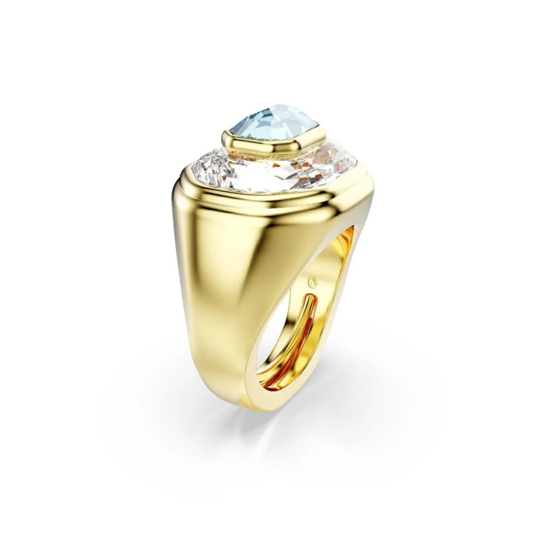 Bague Femme Swarovski Chroma - 571052 Plaqué Or Bleu