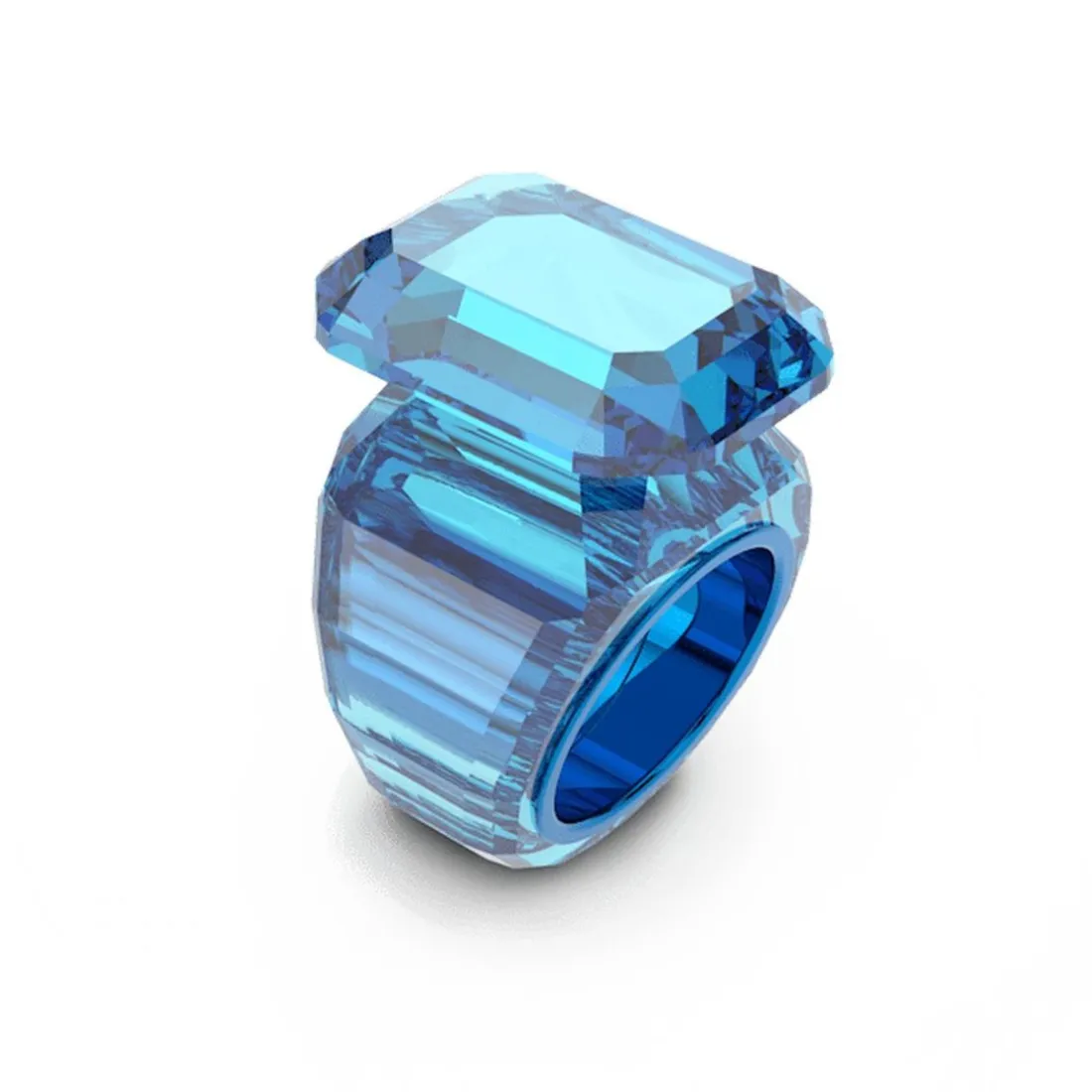 Bague Femme Swarovski - 5607351 Cristaux Bleu