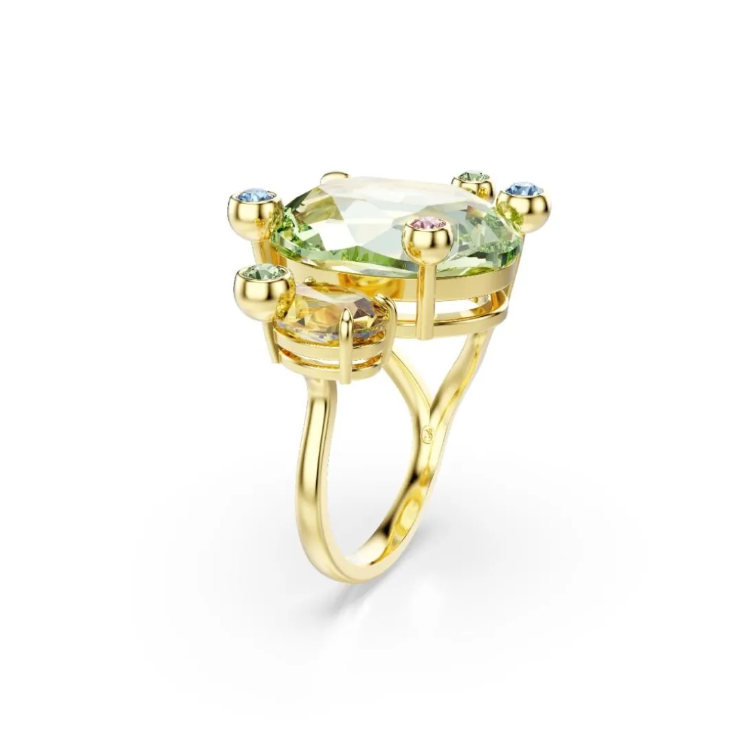 Bague Femme Swarovski Gema - 572168 Plaqué Or Multicolore