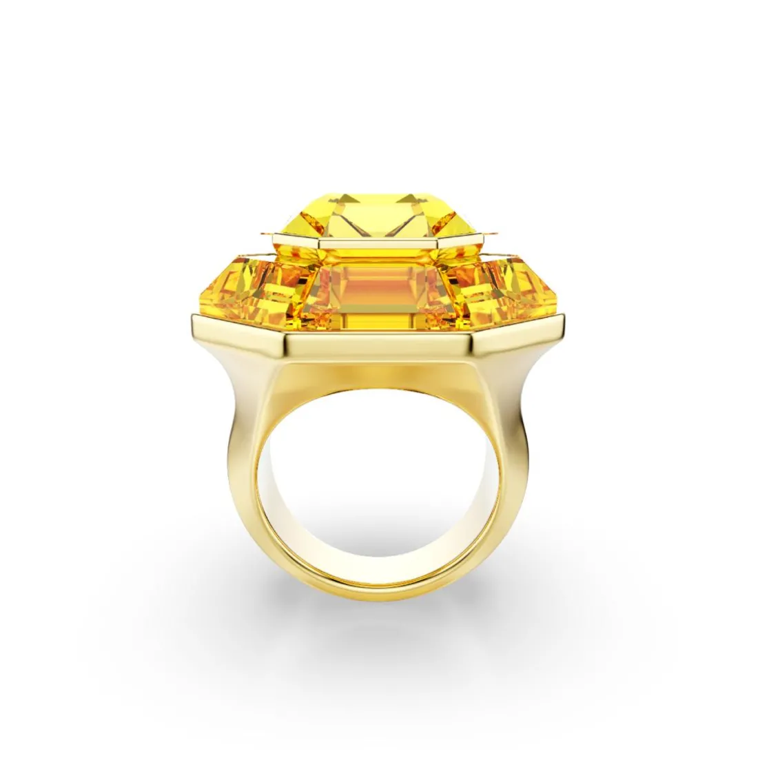 Bague Femme Swarovski Lucent - 572160 Plaqué Or Jaune