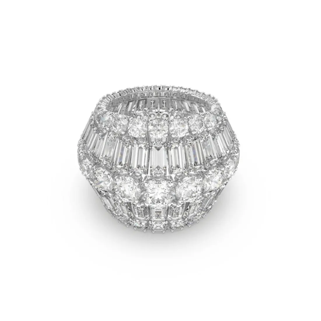 Bague Femme Swarovski - 5610736 Métal rhodié Blanc
