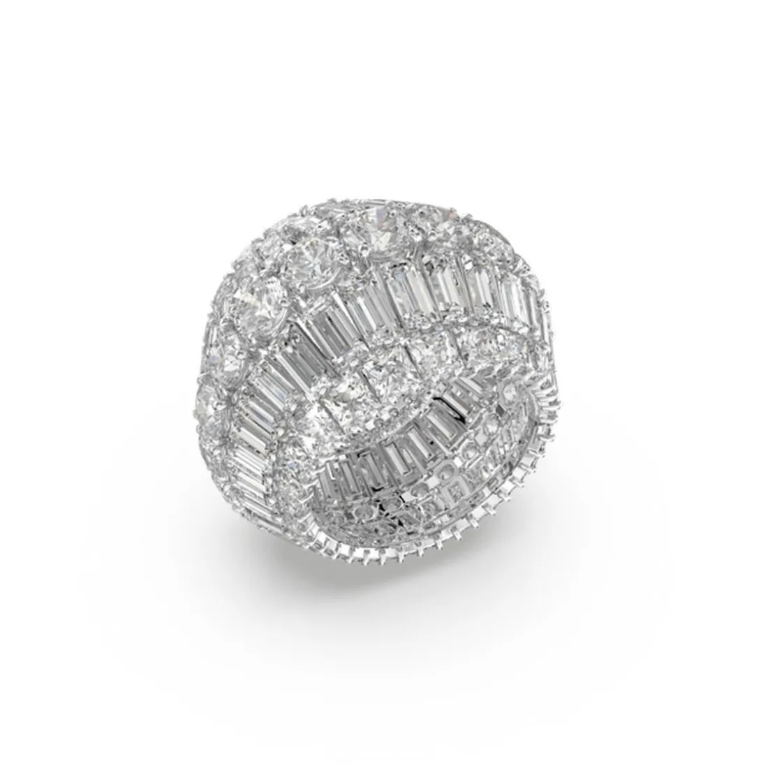 Bague Femme Swarovski - 5610736 Métal rhodié Blanc