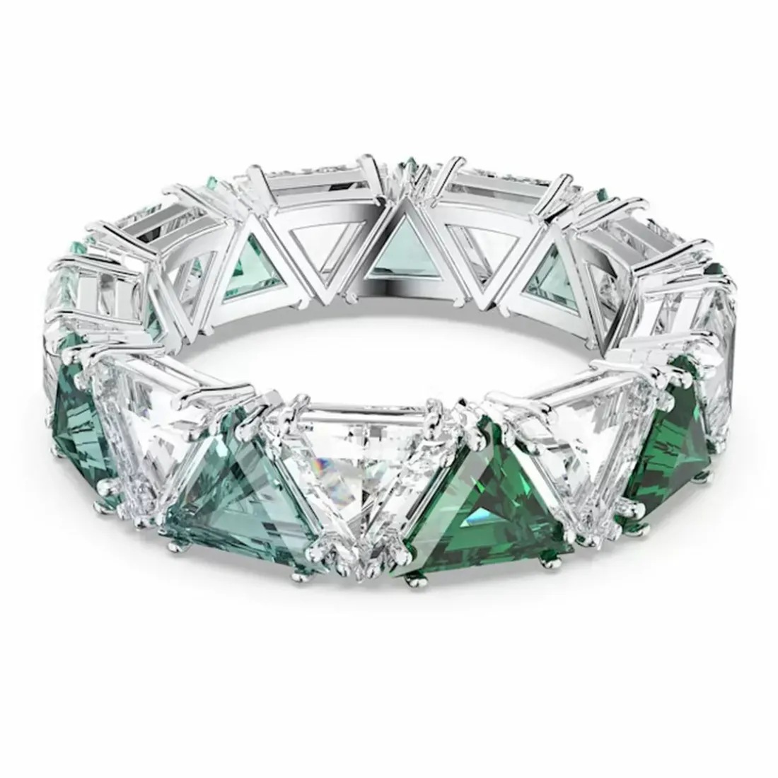 Bague Femme Swarovski - 5610734 Métal rhodié Vert