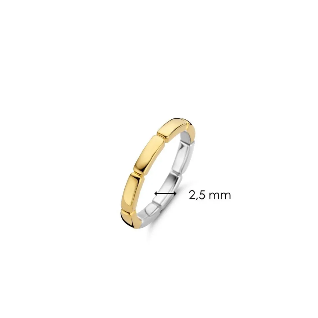 Bague femme Ti Sento 12269SY - Argent, plaqué or