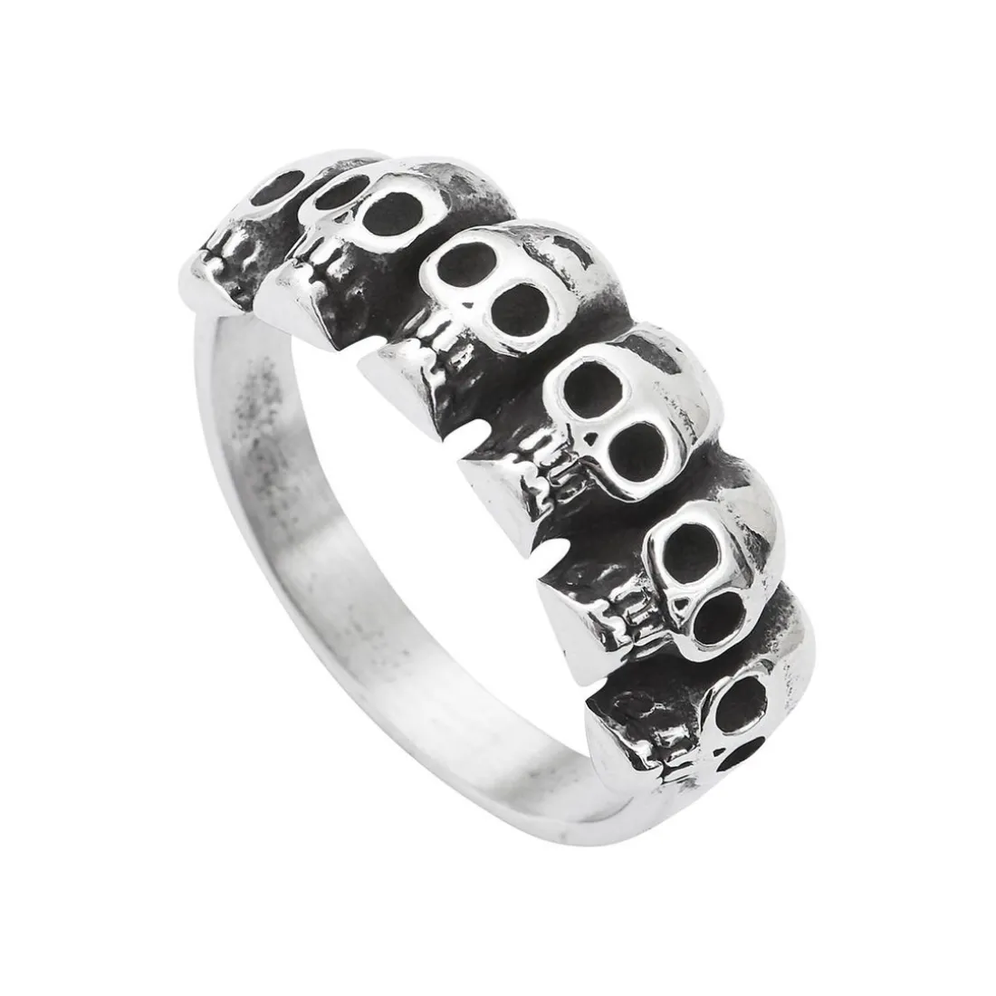 Bague homme G-Force Bijoux BGFBA0005-58 - Acier Noir