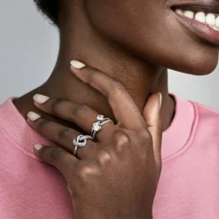 Bague Pandora Moments Cœur Noué
