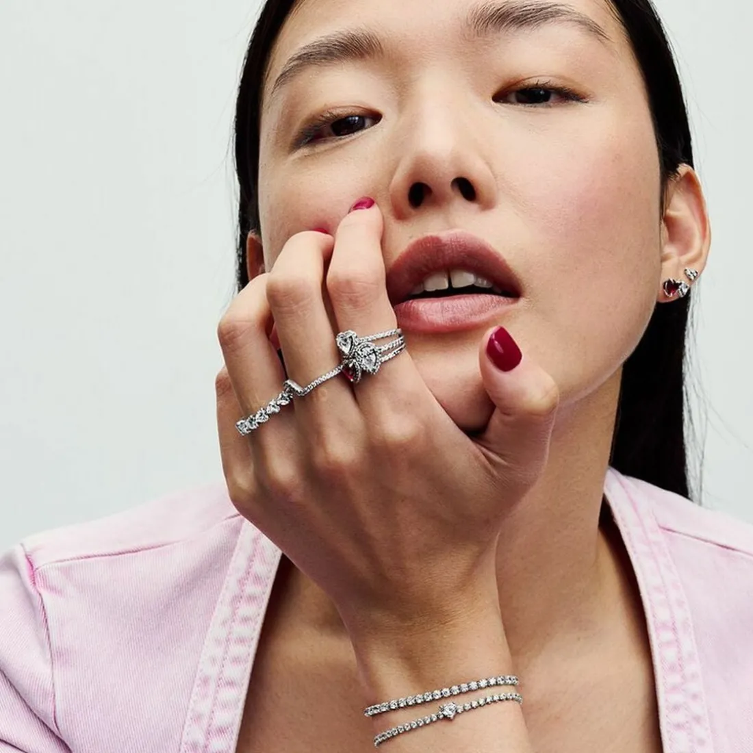 Bague Pandora Timeless Cœur Élevé
