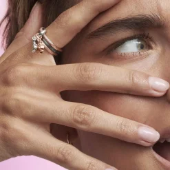 Bague Pavée ronde argent Pandora ME