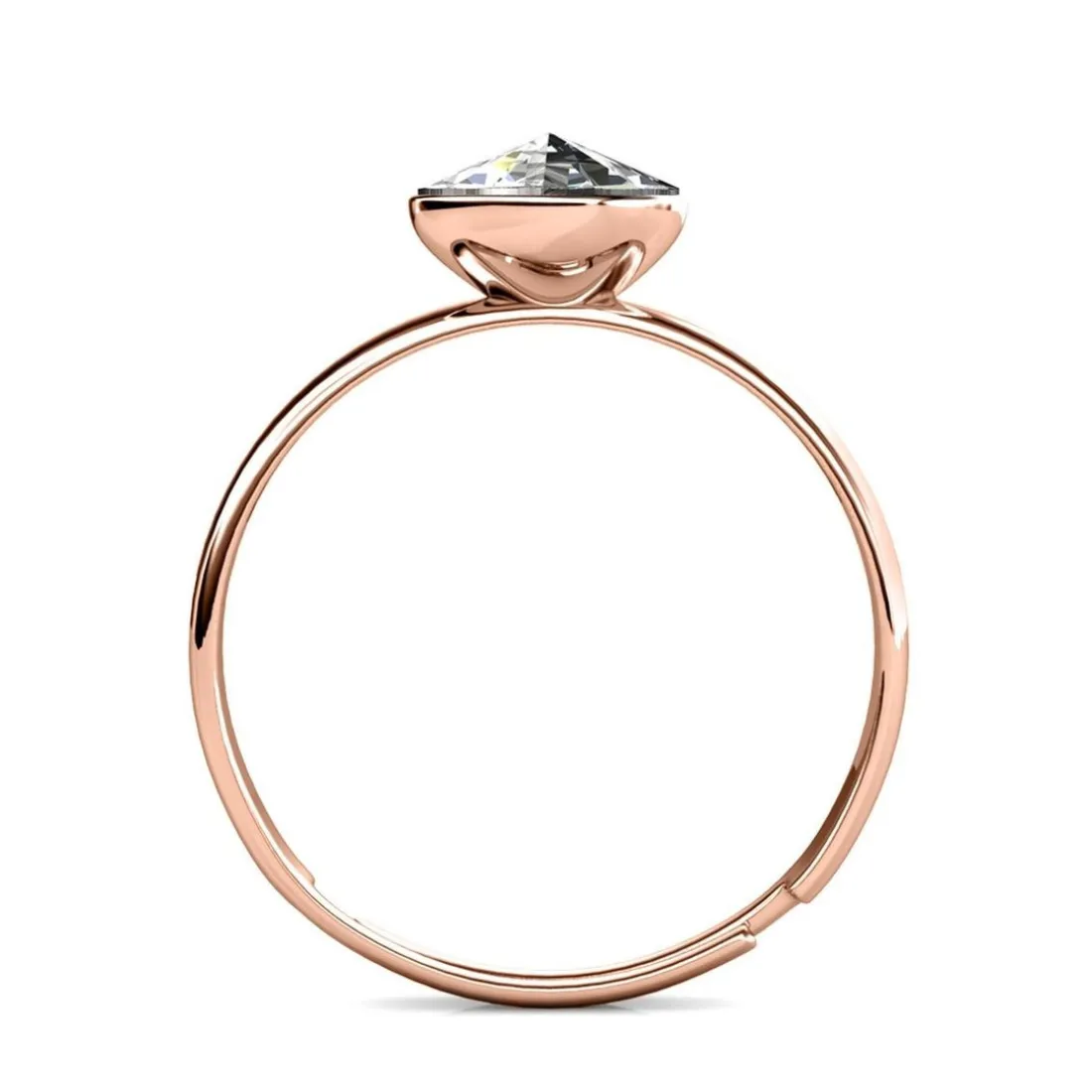 Bague Réglable Acacia Or Rose