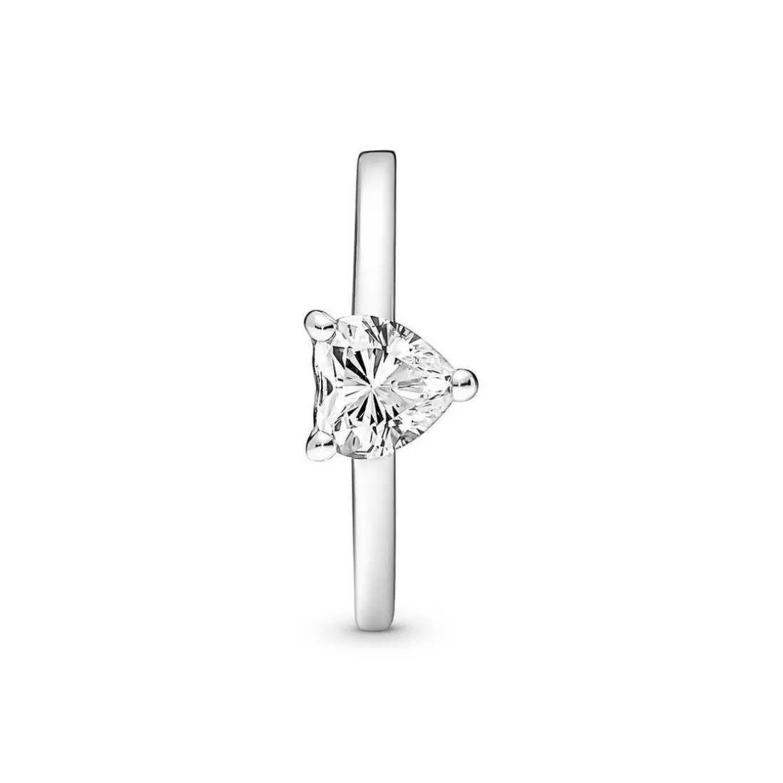 Bague Solitaire Pandora Timeless - Cœur Scintillant