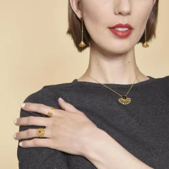 Bague Stella Oxyde Doré