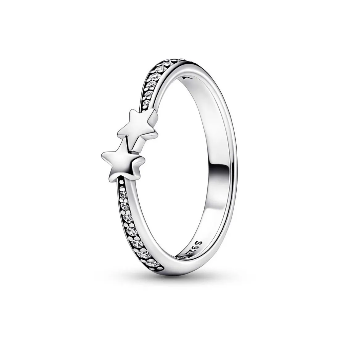 Bague Étoiles Filantes Scintillantes – Pandora Moments
