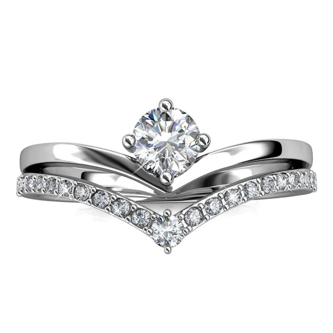 Bague Zinnia Argentée