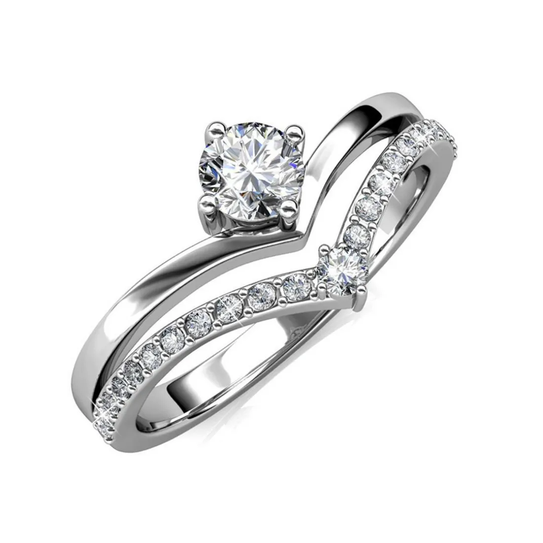 Bague Zinnia Argentée
