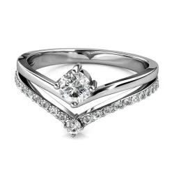Bague Zinnia Argentée