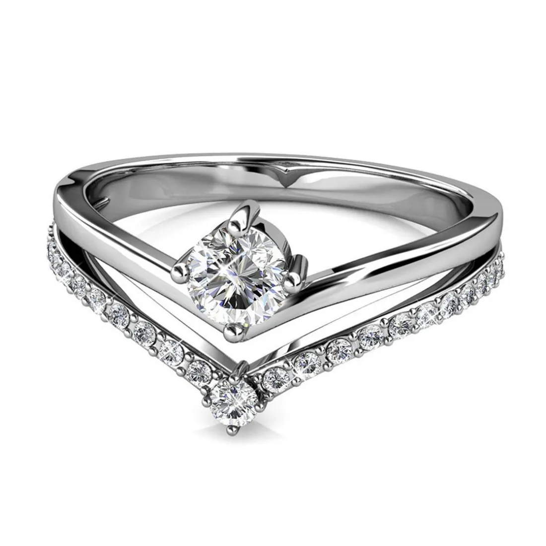 Bague Zinnia Argentée