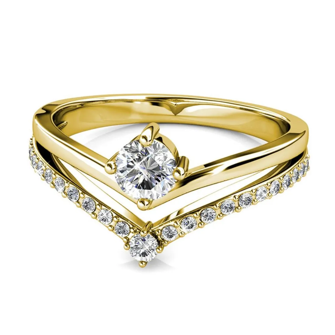 Bague Zinnia Or
