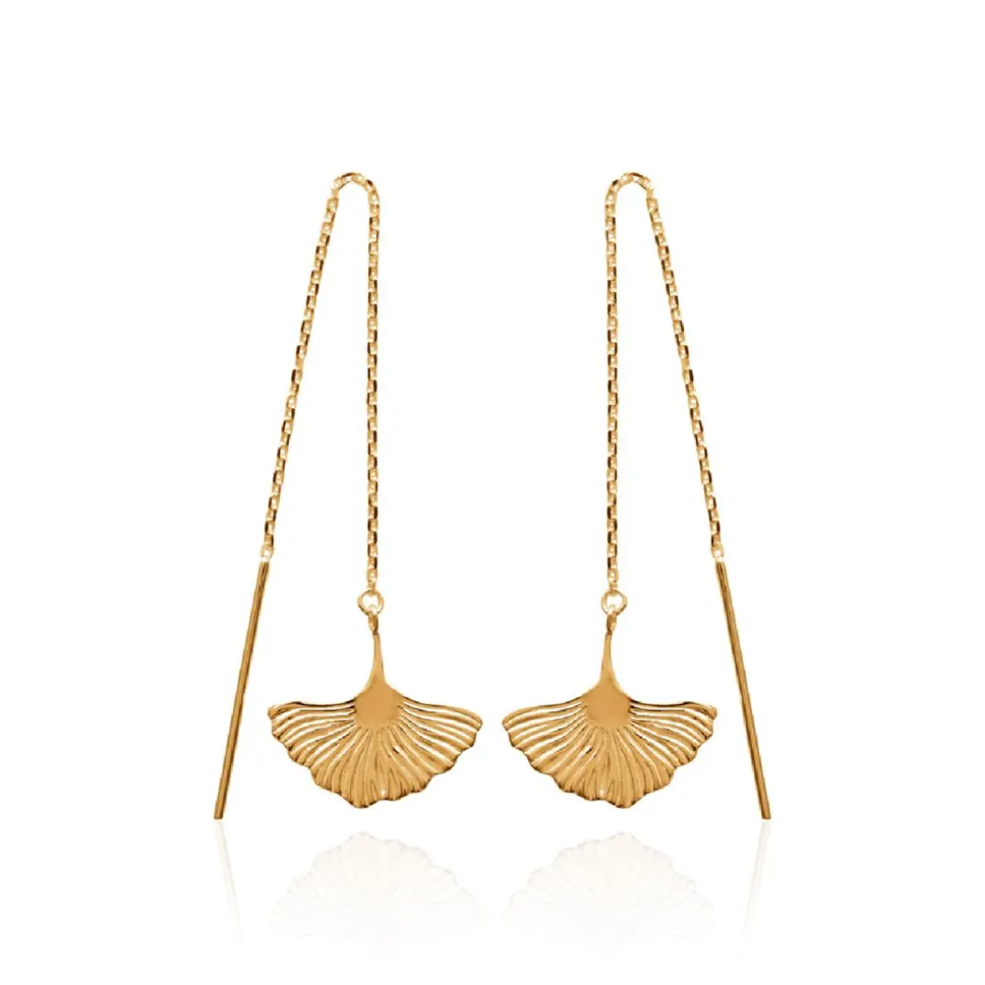 Boucle d'oreilles Pendantes femme plaqué or - Y54VU00