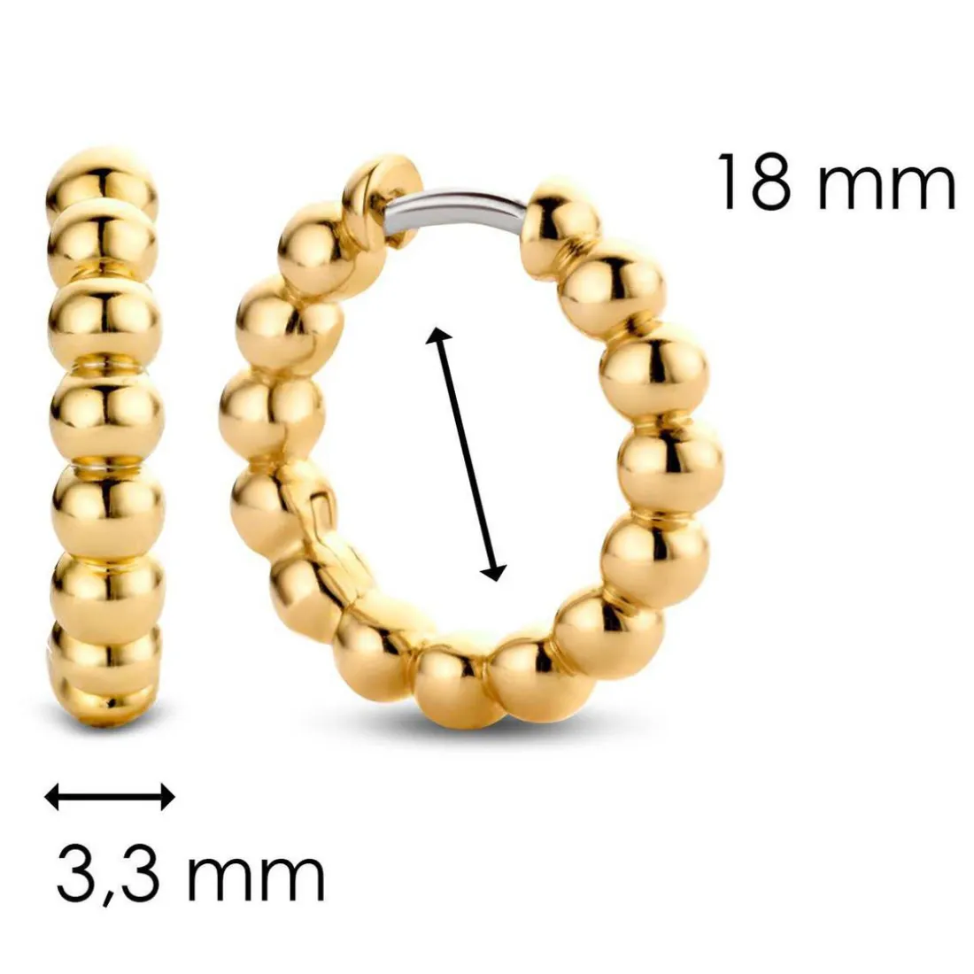 Boucles d'oreilles femme Ti Sento Bijoux - Vintage magic Boule