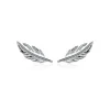 Boucles d'oreille femme argent rhodié - W530300