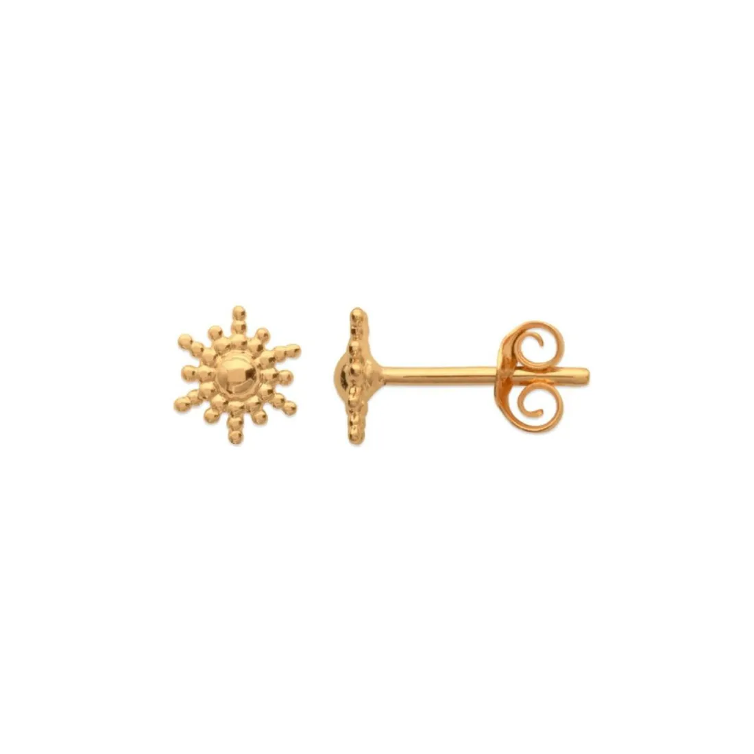 Boucles d'oreille femme plaqué or - Y556300