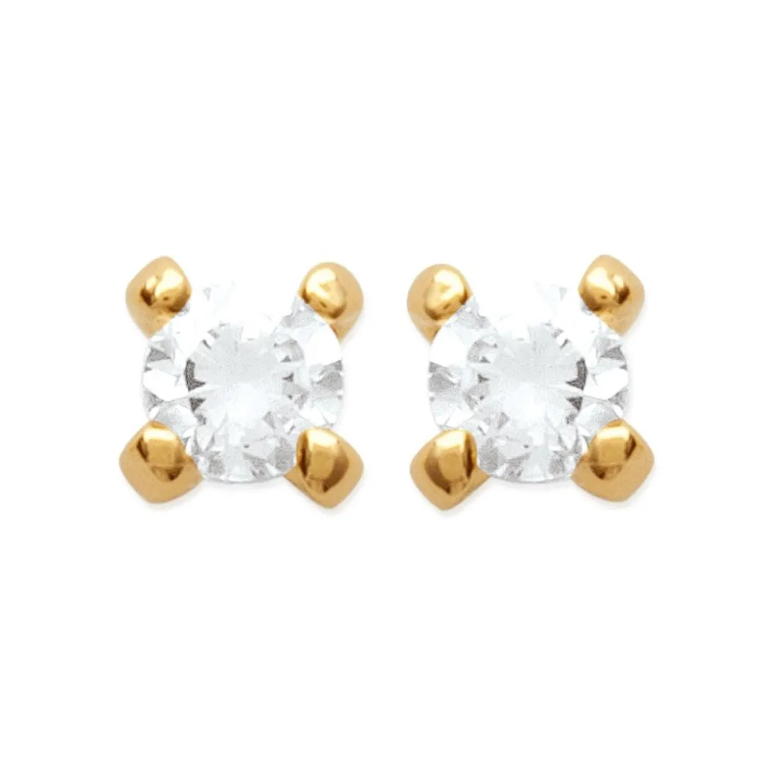 Boucles d'oreille femme plaqué or - Y5055Z0Y