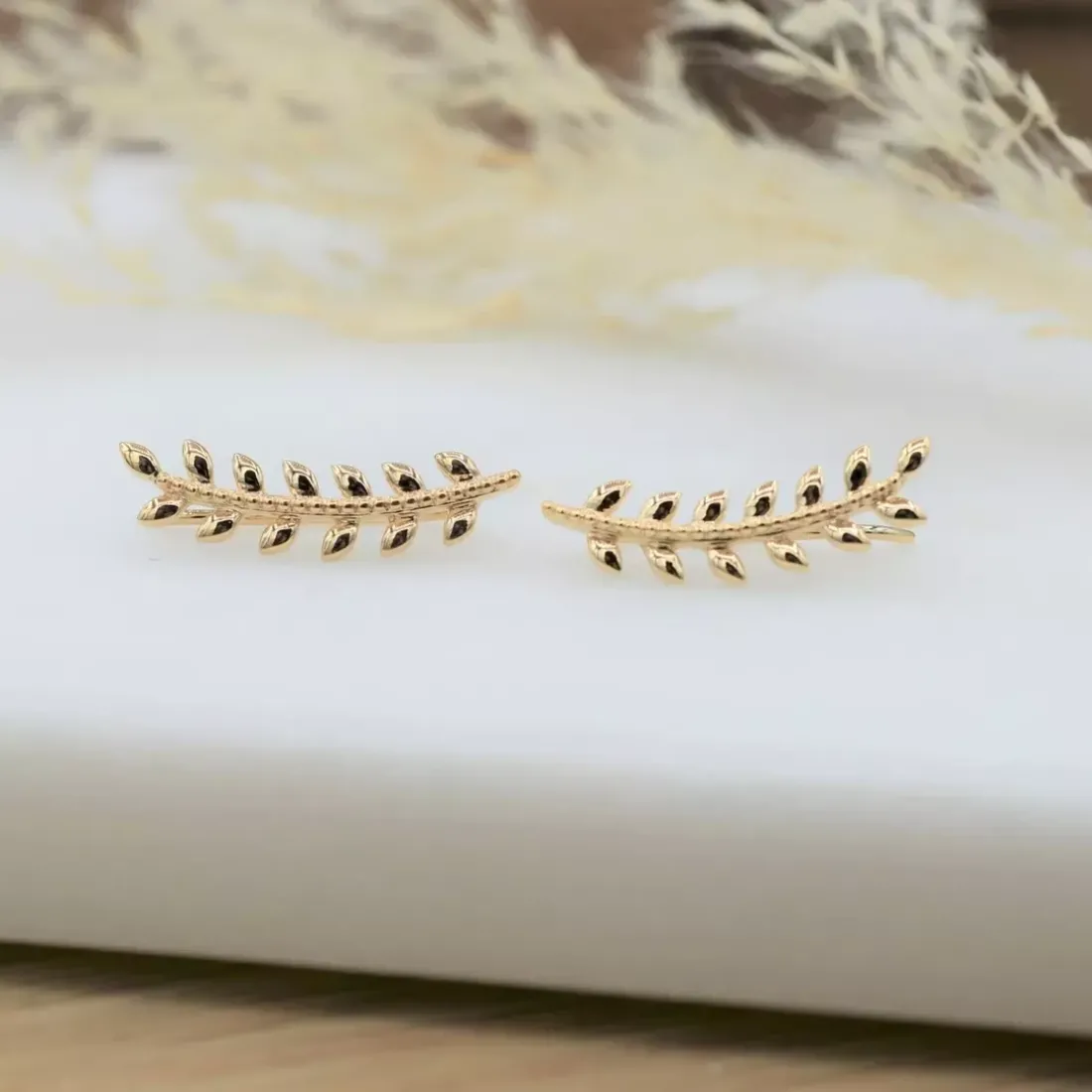 Boucles d'oreille femme plaqué or - Y5ZWU00