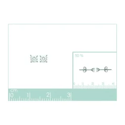 Boucles d'oreille mixte argent rhodié serti griffe classique - Z5055Z04