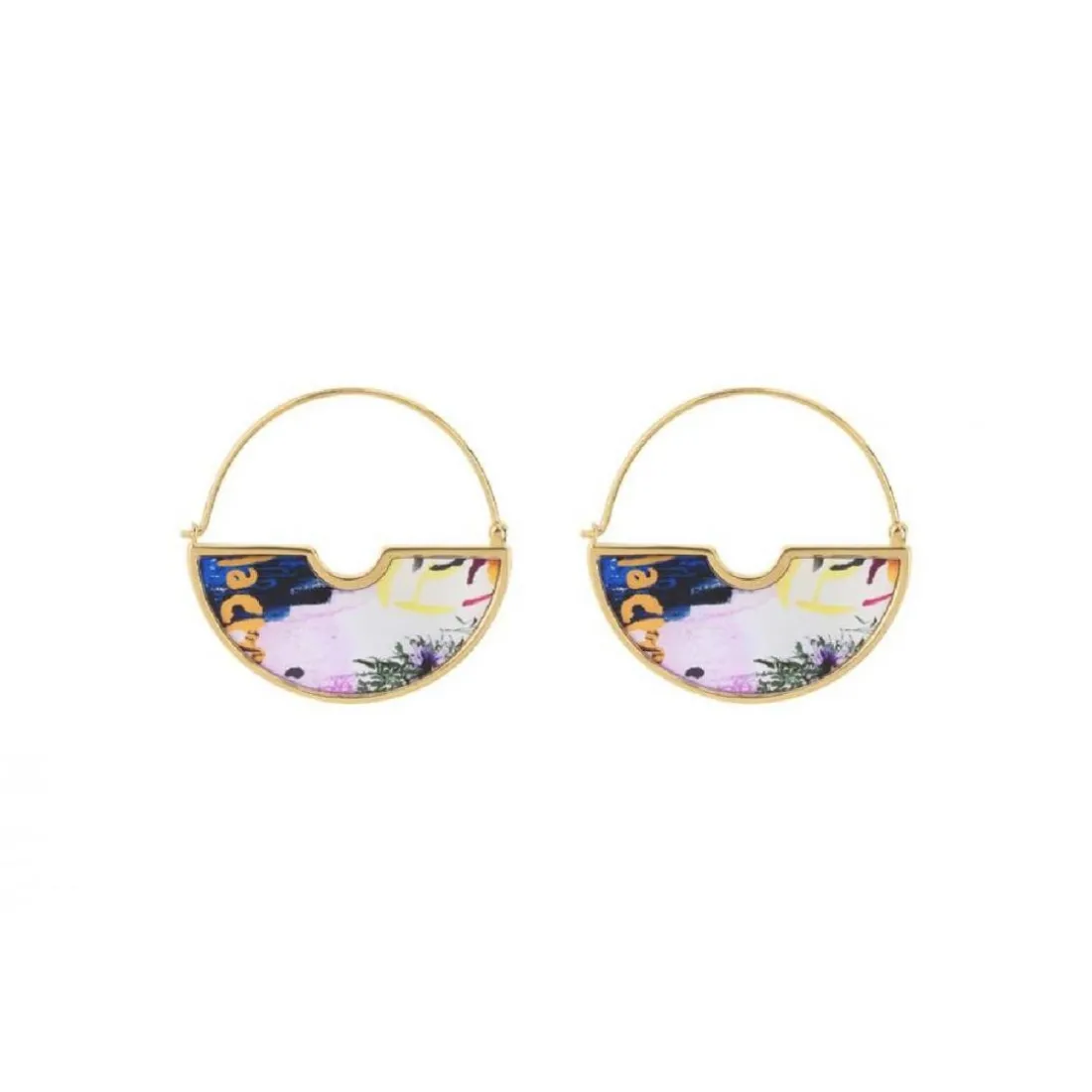 Boucles d'oreilles Christian Lacroix XFJ3103 - Métal Doré