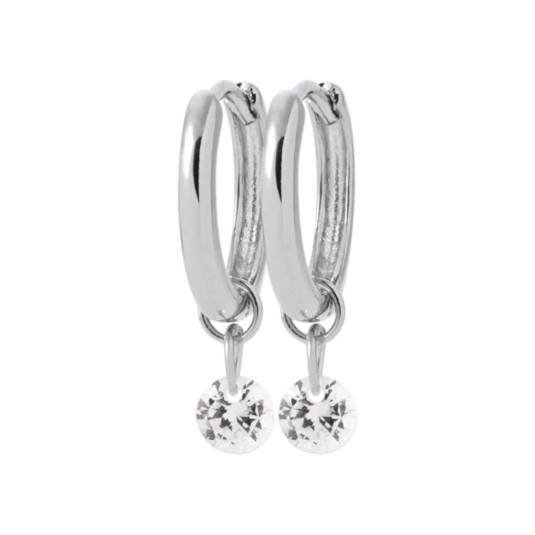Boucles d'oreilles créoles argent fantaisie 12mm Maison de la Bijouterie Z636UZ0