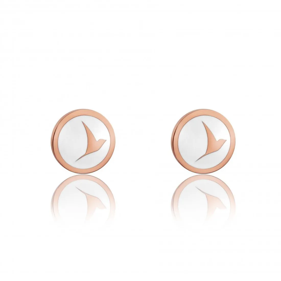 Boucles d’oreilles Femme Emily Westwood WE1027R - Acier Doré rose