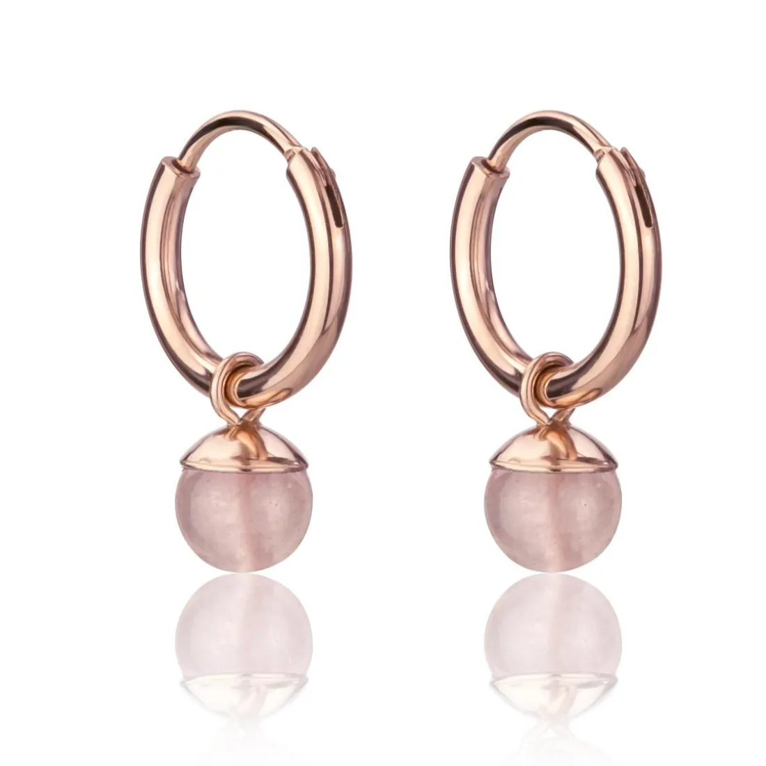 Boucles d’oreilles Femme Emily Westwood WE1202R - Acier Doré rose