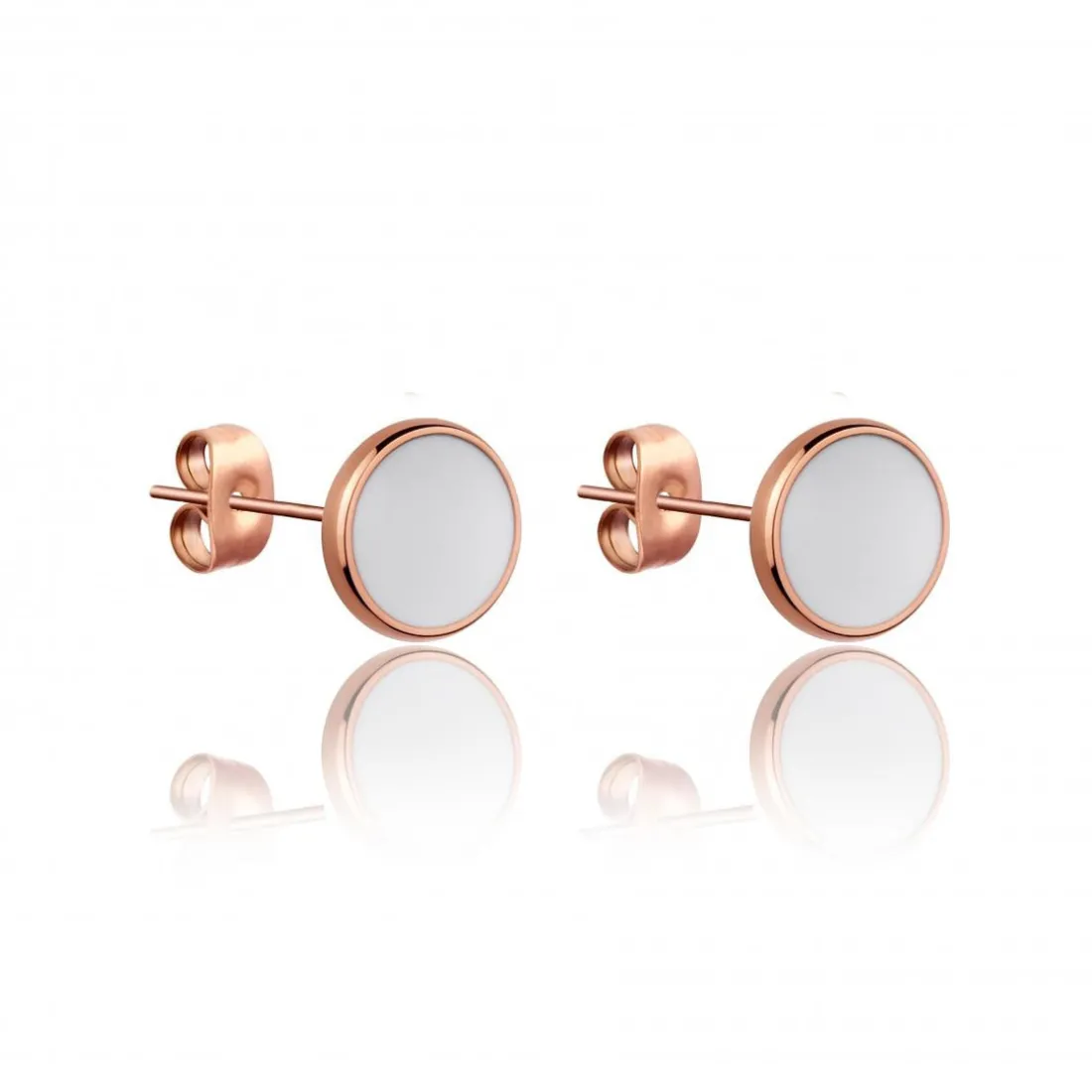 Boucles d’oreilles Femme Emily Westwood WE1023R - Acier Doré rose