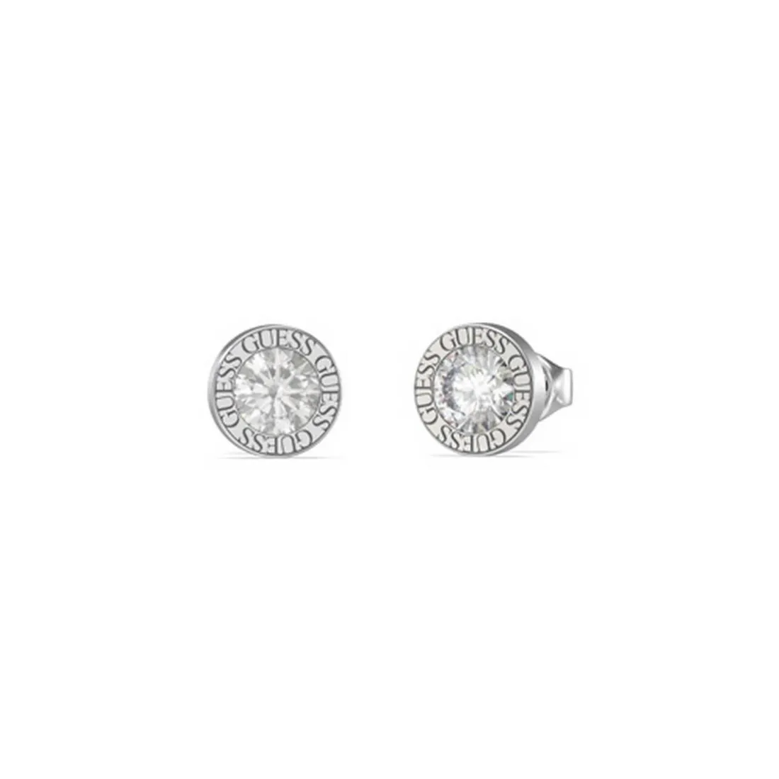 Boucles d'oreilles Femme Guess Bijoux - JUBE02244JWRH COLOR MY DAY Acier Argent