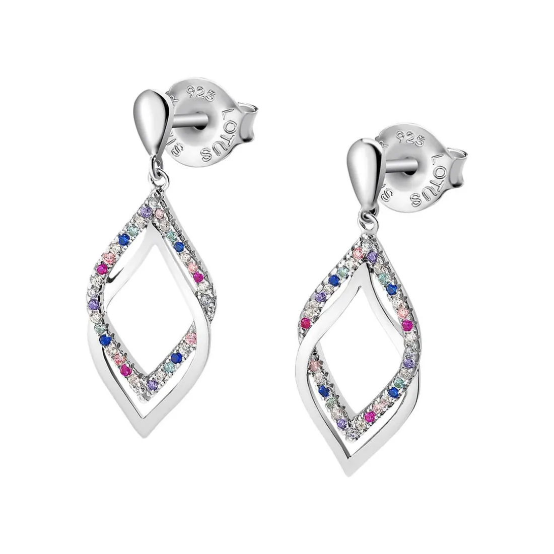 Boucles d’oreilles Femme Lotus Silver - LP1791-4-2 Argent